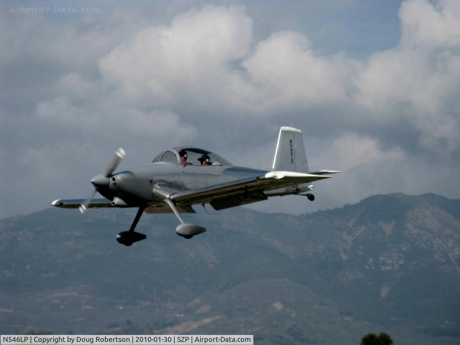 N546LP, Vans RV-8 C/N 82726, 2008 Obrien OBRIEN SPECIAL VAN's RV-8, Lycoming IO-360-EXP 180 Hp, on final Rwy 22