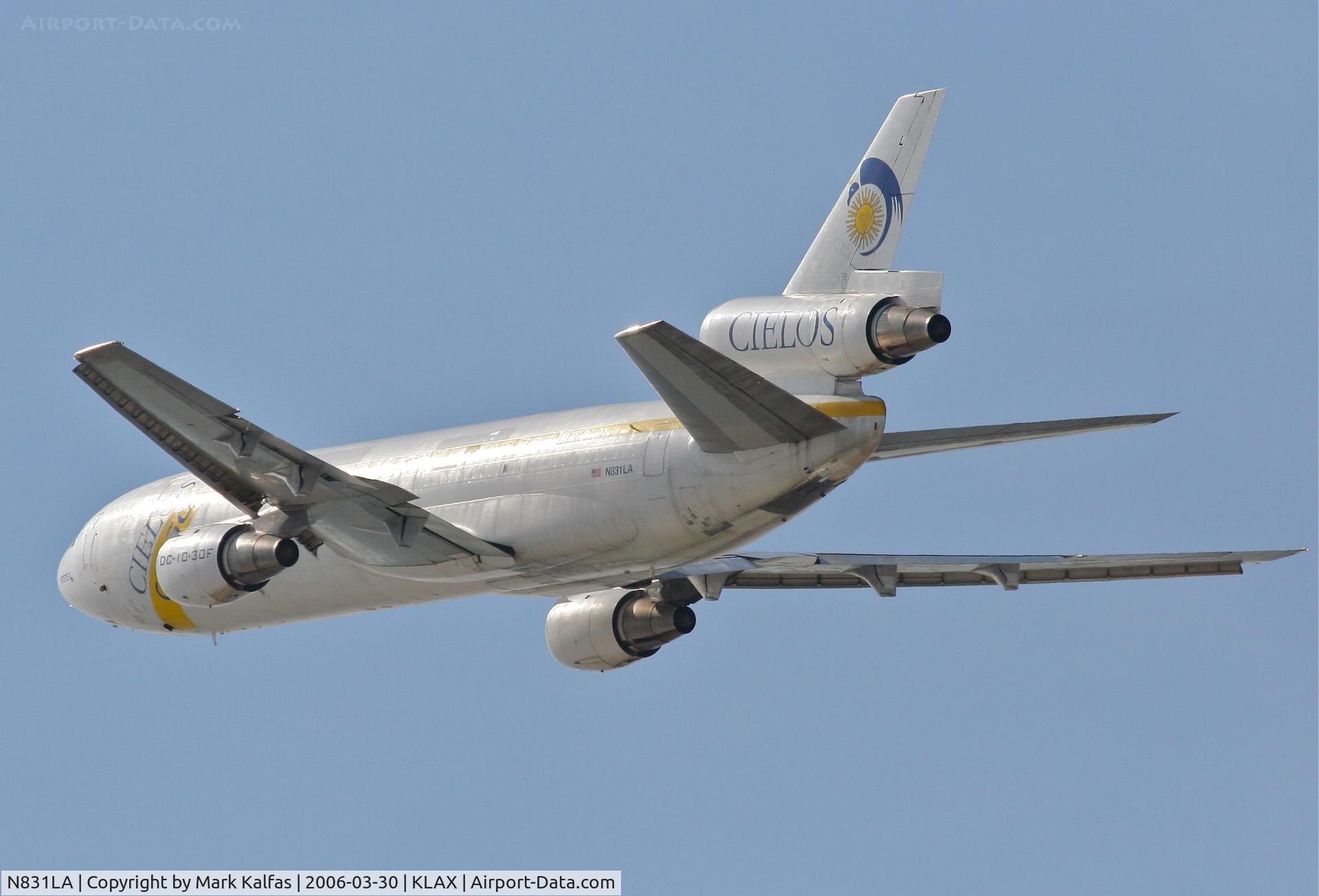 N831LA, 1974 McDonnell Douglas DC-10-30F C/N 46936, Cielos Cargo Mcdonnell Douglas DC-10-30F 
