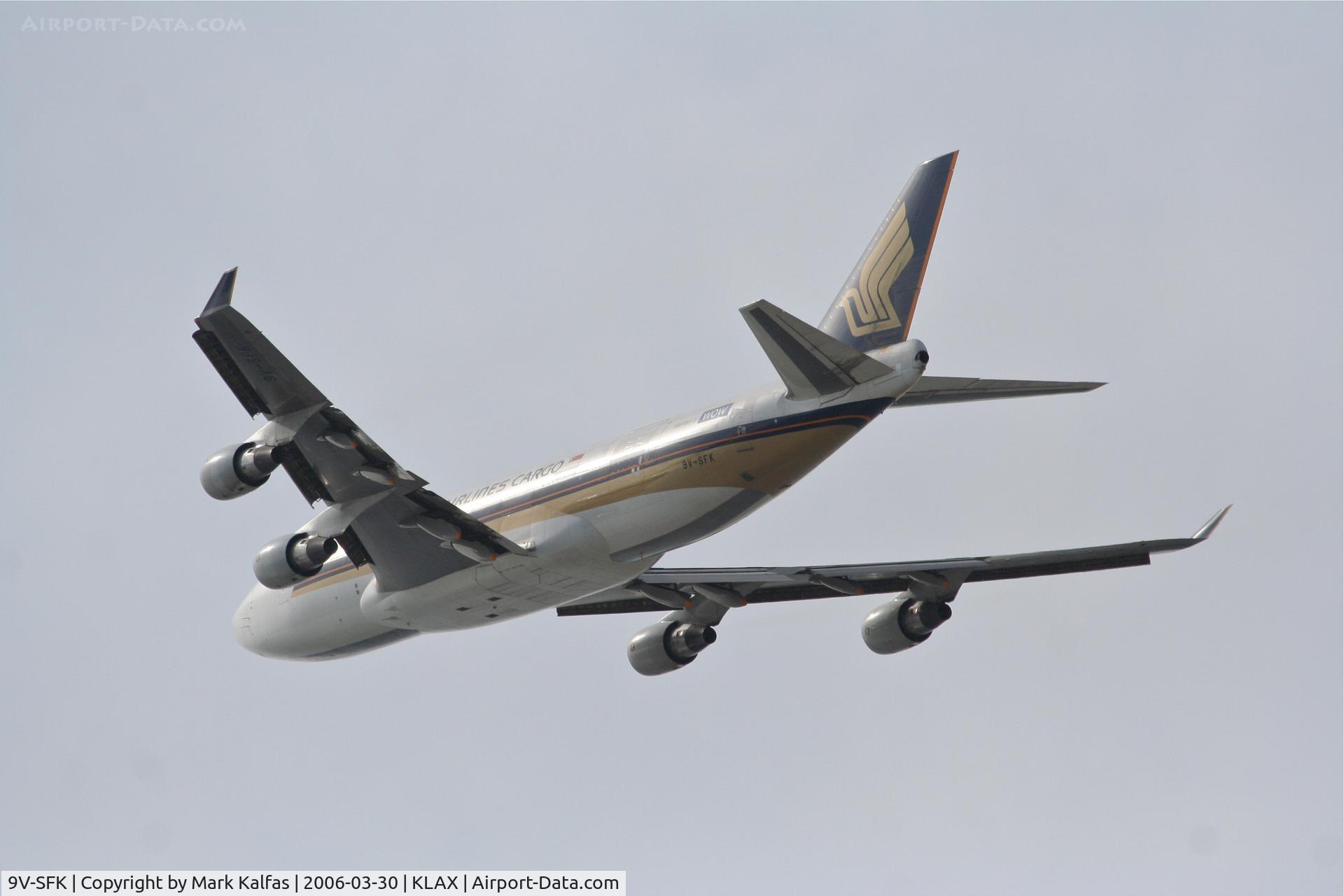 9V-SFK, 1997 Boeing 747-412F/SCD C/N 28023, Singapore Boeing 747-412F 