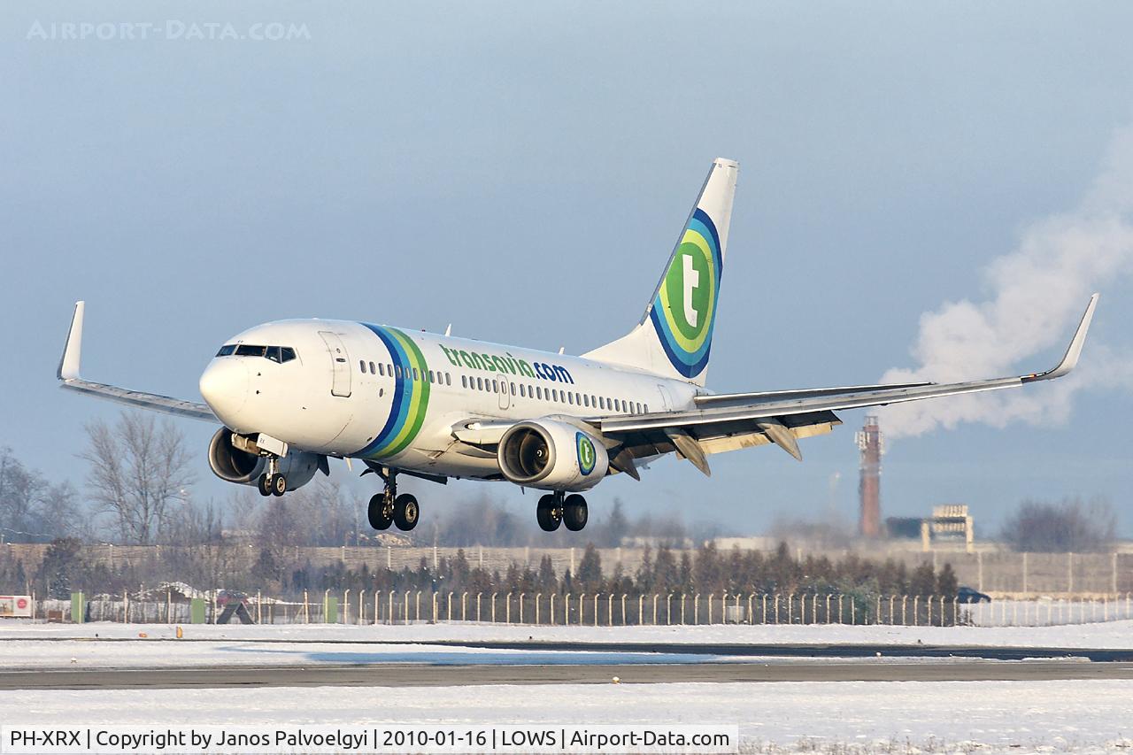 PH-XRX, 2003 Boeing 737-7K2 C/N 33464, Transavia Airlines Boeing B737-7K2 landing in LOWS/SZG