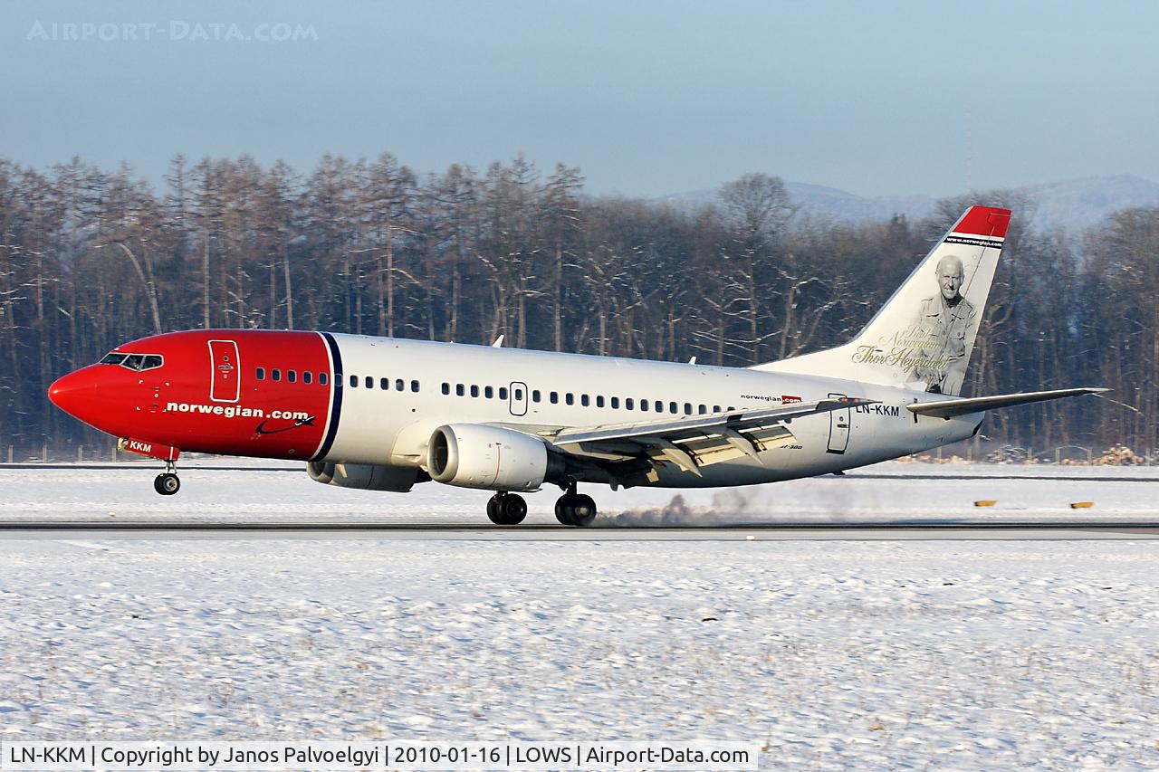 LN-KKM, 1990 Boeing 737-3Y0 C/N 24676, Norwegian Air Shuttle Boeing B737-3Y0 
