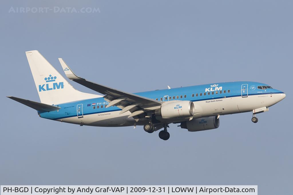 PH-BGD, 2008 Boeing 737-7K2 C/N 30366, KLM 737-700