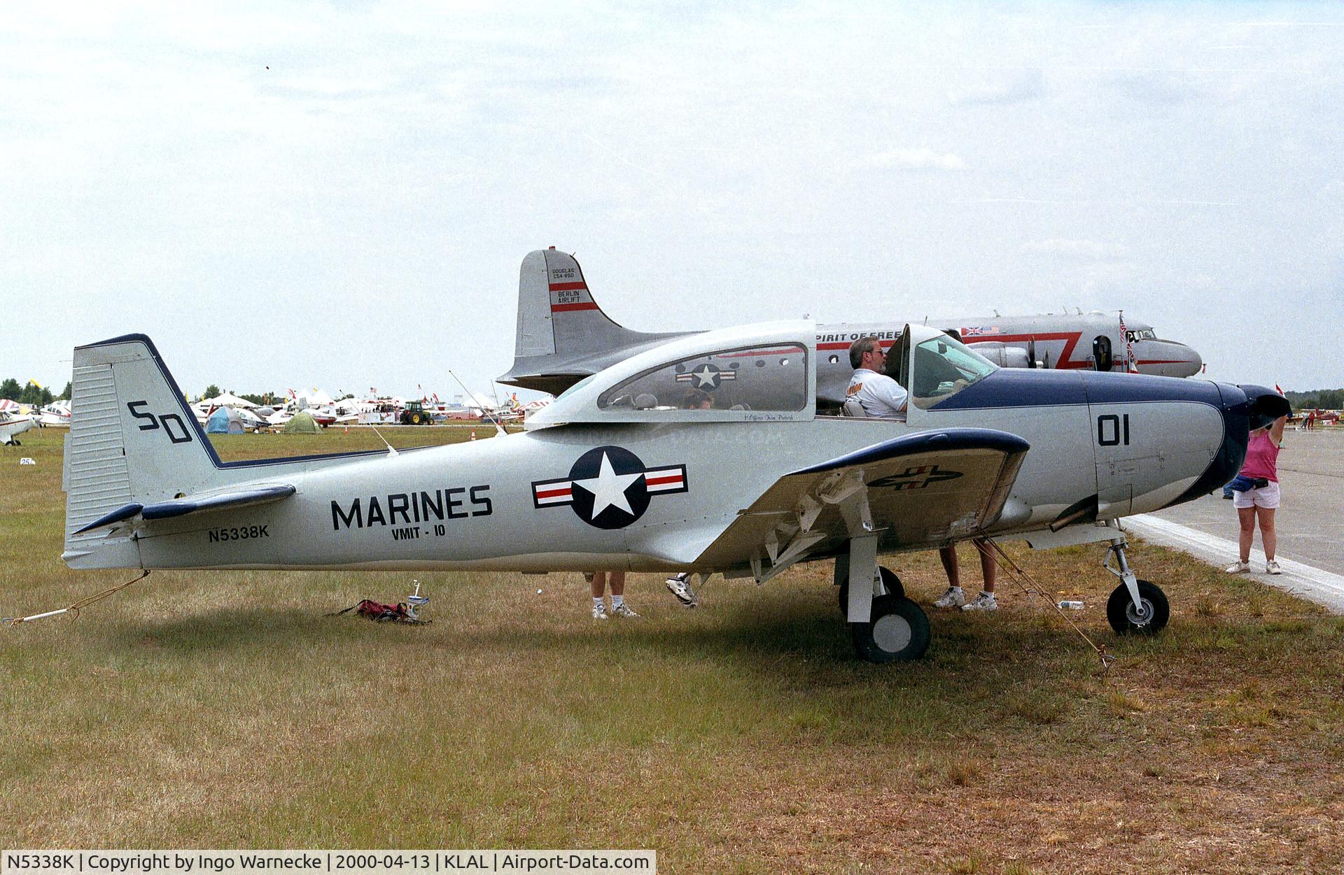 N5338K, 1951 Ryan Navion B C/N NAV-4-2238B, Ryan Navion B at 2000 Sun 'n Fun, Lakeland FL