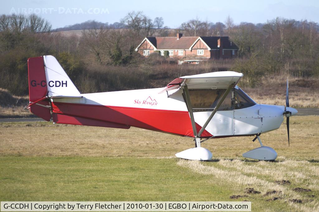 G-CCDH, 2003 Hepworth Skyranger 912(2) C/N BMAA/HB/233, participant in the 2010 BMAA Icicle Fly-in at Wolverhampton