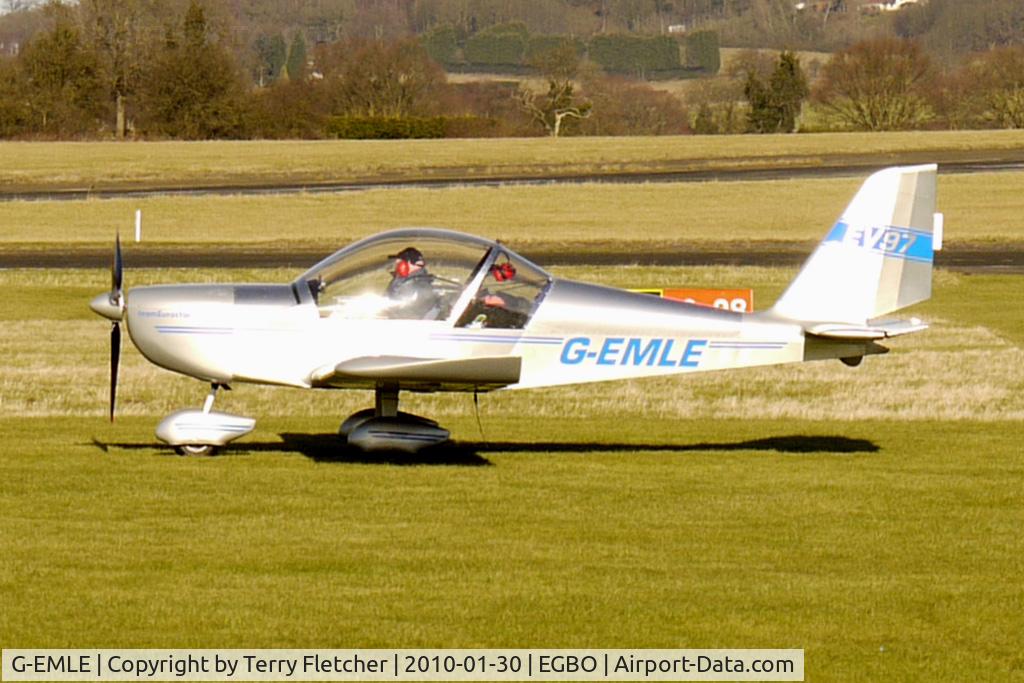 G-EMLE, 2004 Aerotechnik EV-97 Eurostar C/N PFA 315-14251, EV-97 Eurostar - participant in the 2010 BMAA Icicle Fly-in at Wolverhampton
