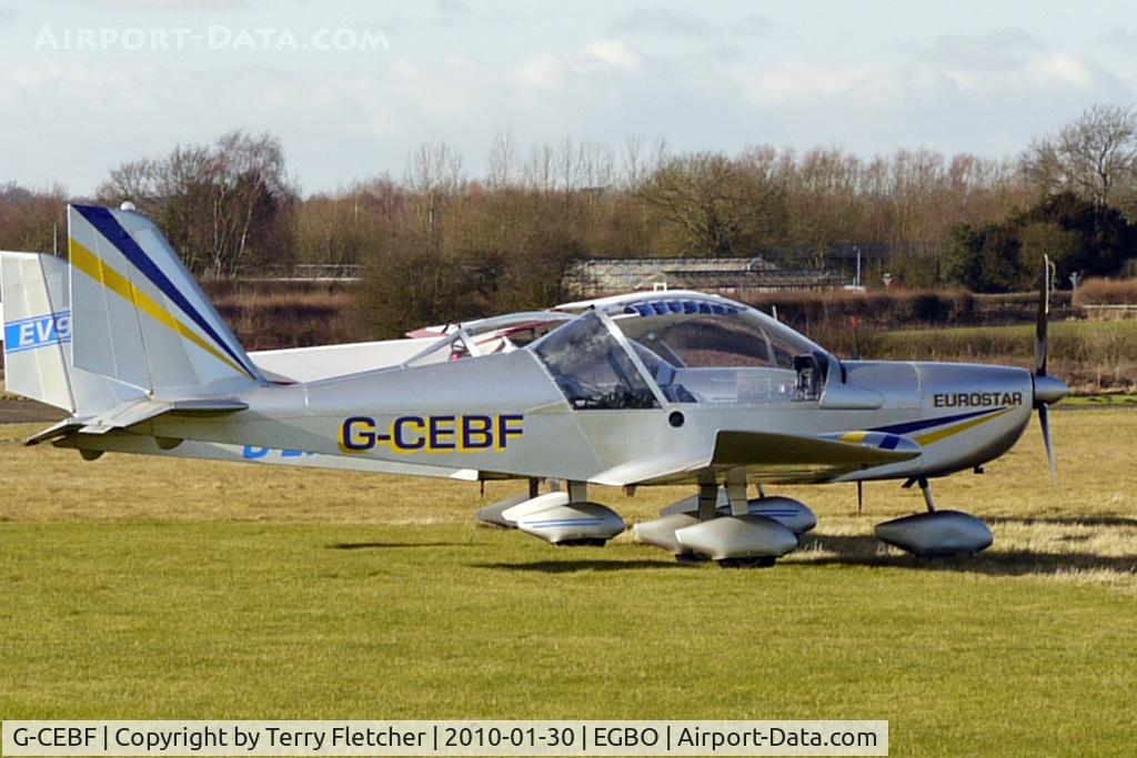 G-CEBF, 2006 Aerotechnik EV-97A Eurostar C/N PFA 315A-14525, EV-97A Eurostar - participant in the 2010 BMAA Icicle Fly-in at Wolverhampton