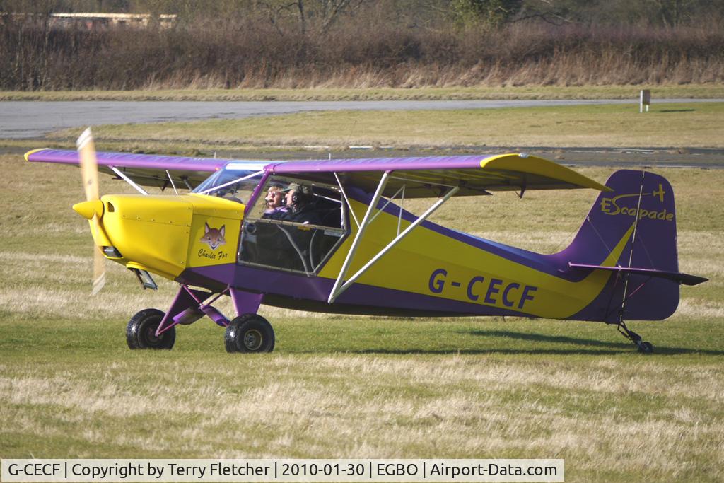 G-CECF, 2006 Just Aircraft Escapade Jabiru (3) C/N BMAA/HB/496, Escapade Jabiru (3) - participant in the 2010 BMAA Icicle Fly-in at Wolverhampton