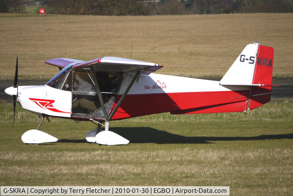 G-SKRA, 2005 Best Off Skyranger 912(2) C/N BMAA/HB/458, Skyranger 912 - participant in the 2010 BMAA Icicle Fly-in at Wolverhampton