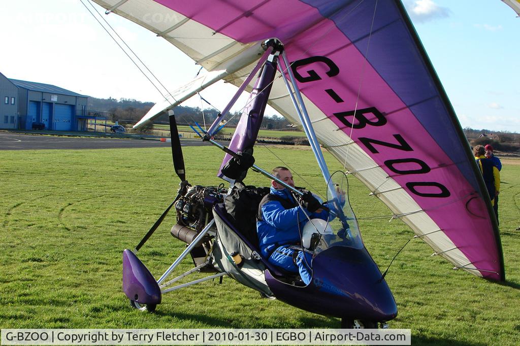 G-BZOO, 2000 Pegasus Quantum 15-912 C/N 7702, Microlight participant in the 2010 BMAA Icicle Fly-in at Wolverhampton