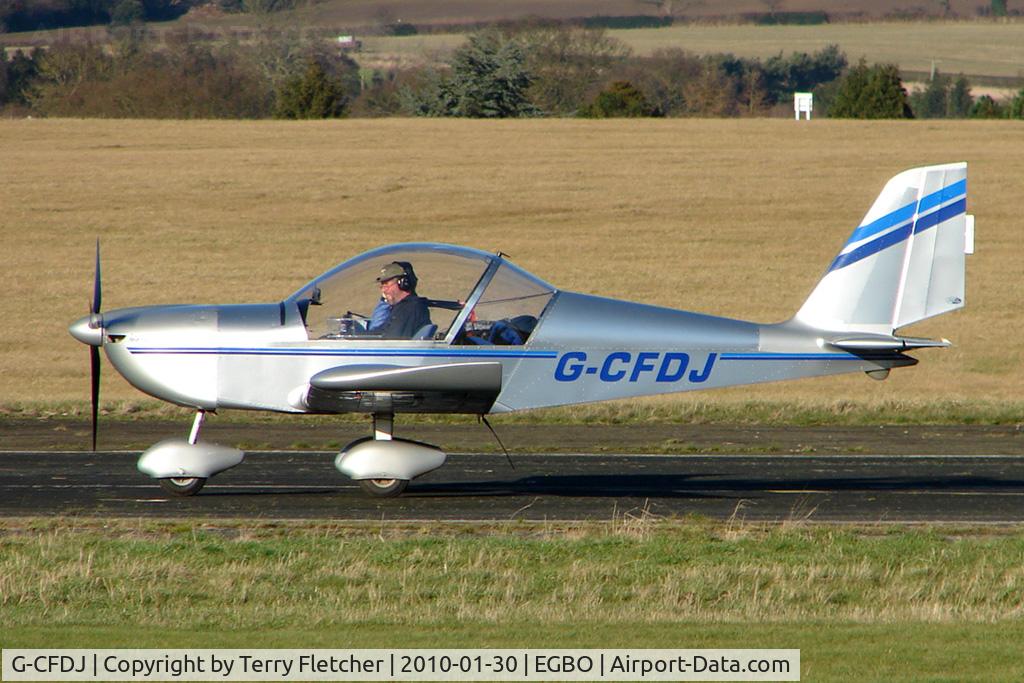G-CFDJ, 2008 Cosmik EV-97 TeamEurostar UK C/N 3209, EV-97 Eurostar - participant in the 2010 BMAA Icicle Fly-in at Wolverhampton