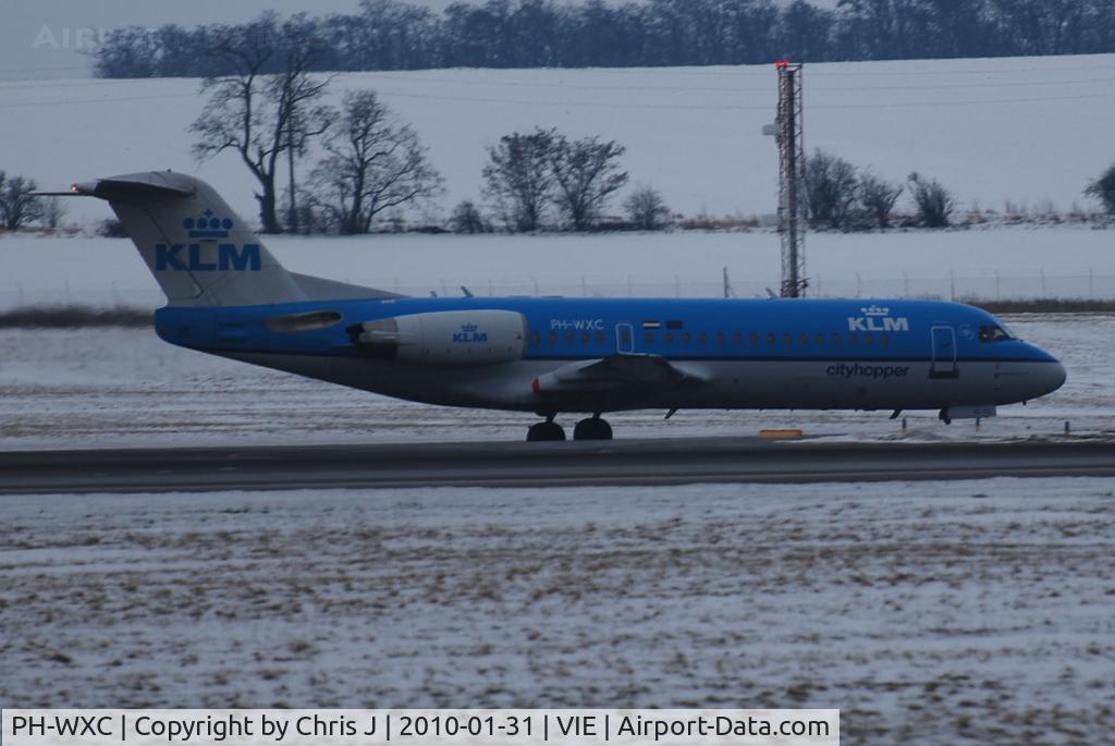 PH-WXC, 1996 Fokker 70 (F-28-0070) C/N 11574, KLM cityhopper Fokker 70
