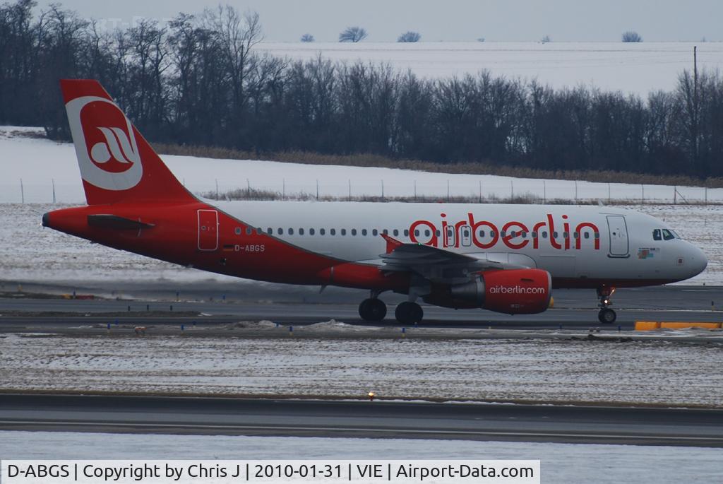 D-ABGS, 2009 Airbus A319-112 C/N 3865, Air Berlin Airbus A319-112