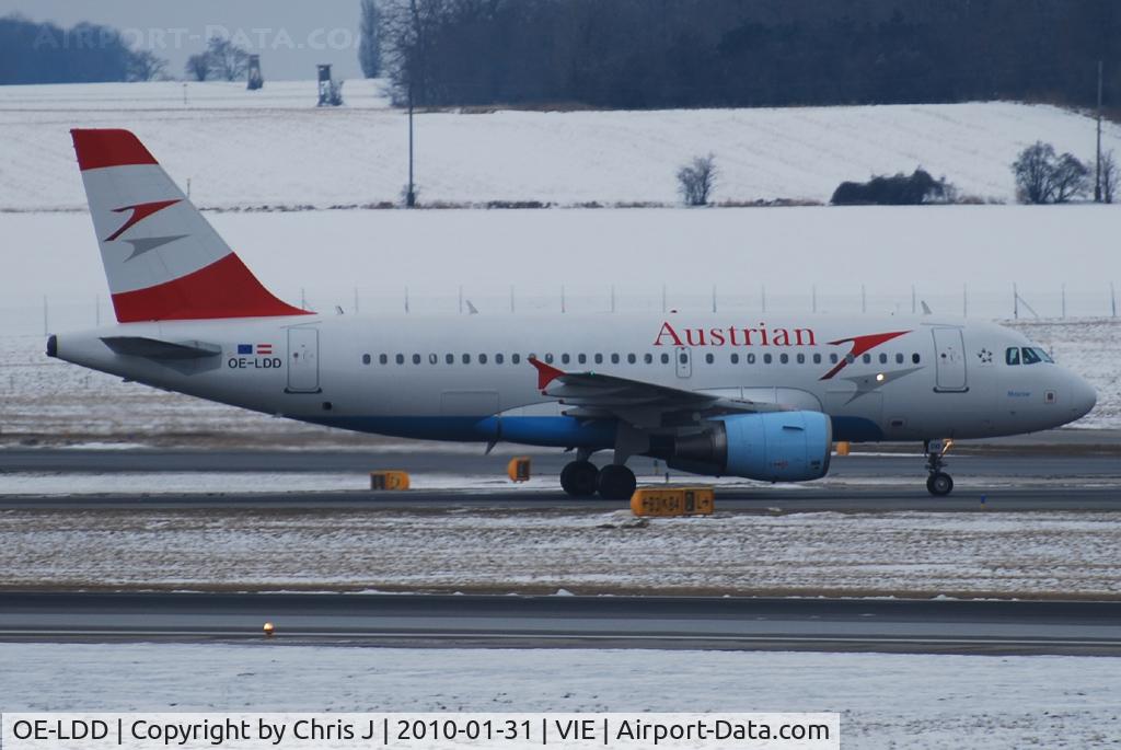 OE-LDD, 2005 Airbus A319-112 C/N 2416, Austrian Airlines Airbus A319-112