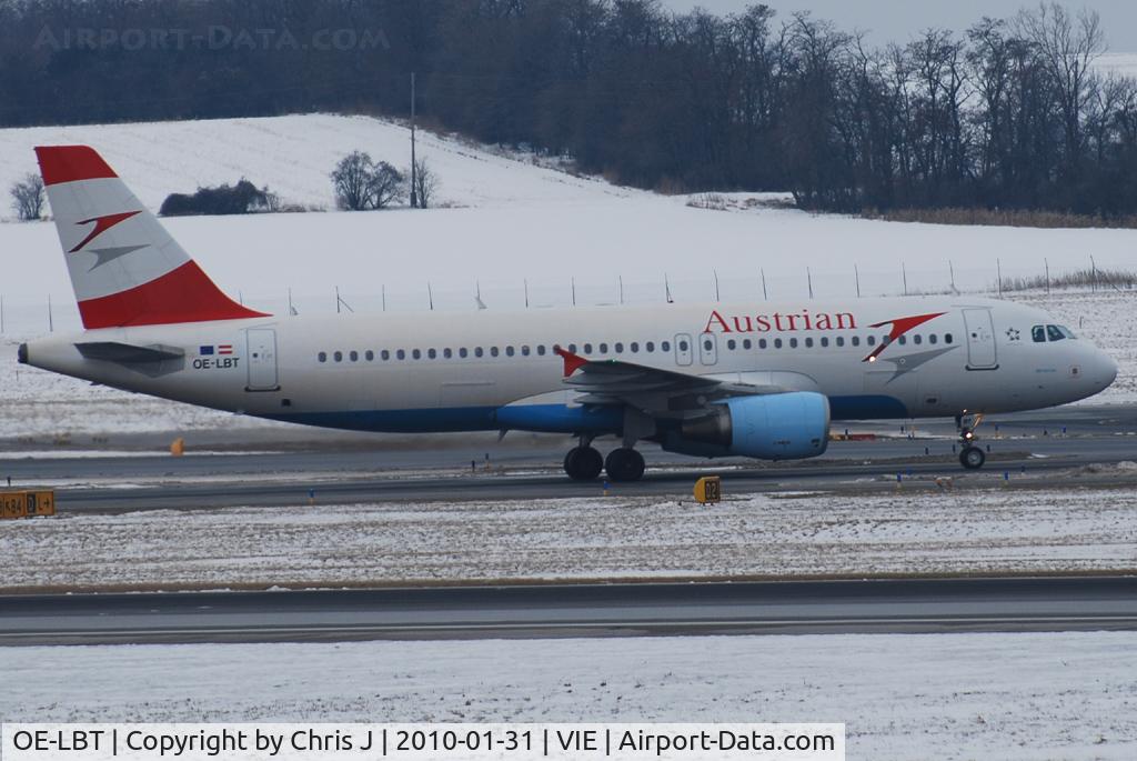 OE-LBT, 2000 Airbus A320-214 C/N 1387, Austrian Airlines A320-214