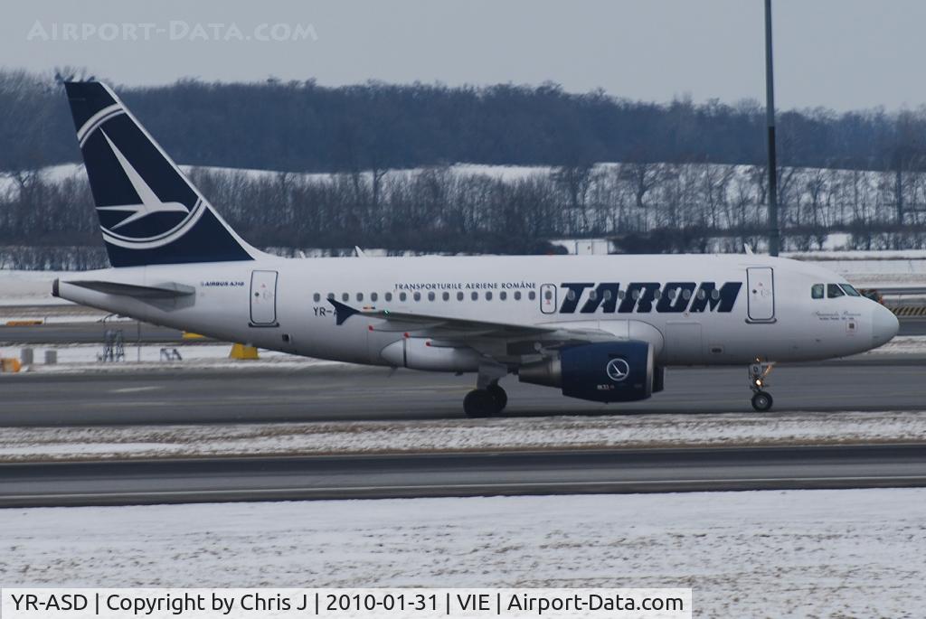 YR-ASD, 2007 Airbus A318-111 C/N 3225, Tarom Airbus A318-111