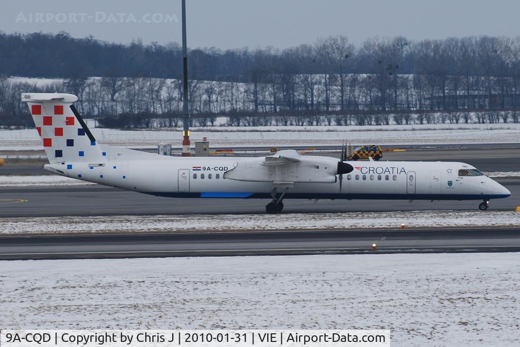 9A-CQD, 2009 De Havilland Canada DHC-8-402Q Dash 8 C/N 4260, Croatia Airlines DHC8-Q400