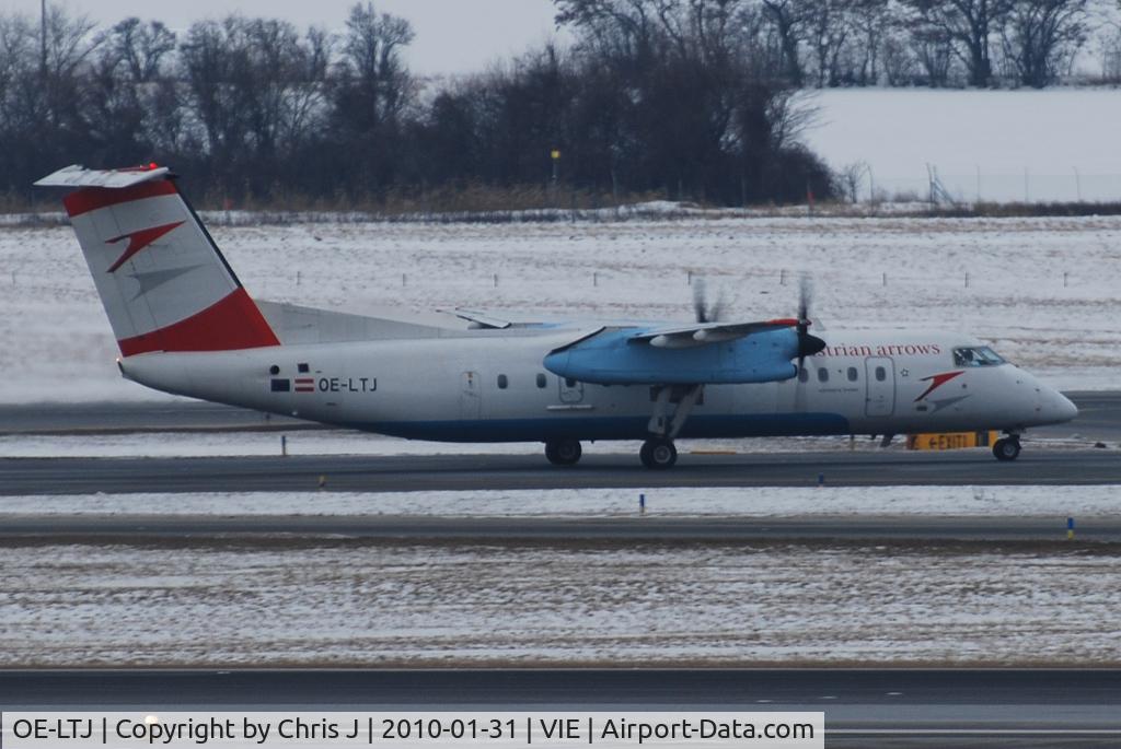 OE-LTJ, 1997 De Havilland Canada DHC-8-314Q Dash 8 C/N 481, Austrian arrows DHC8-314