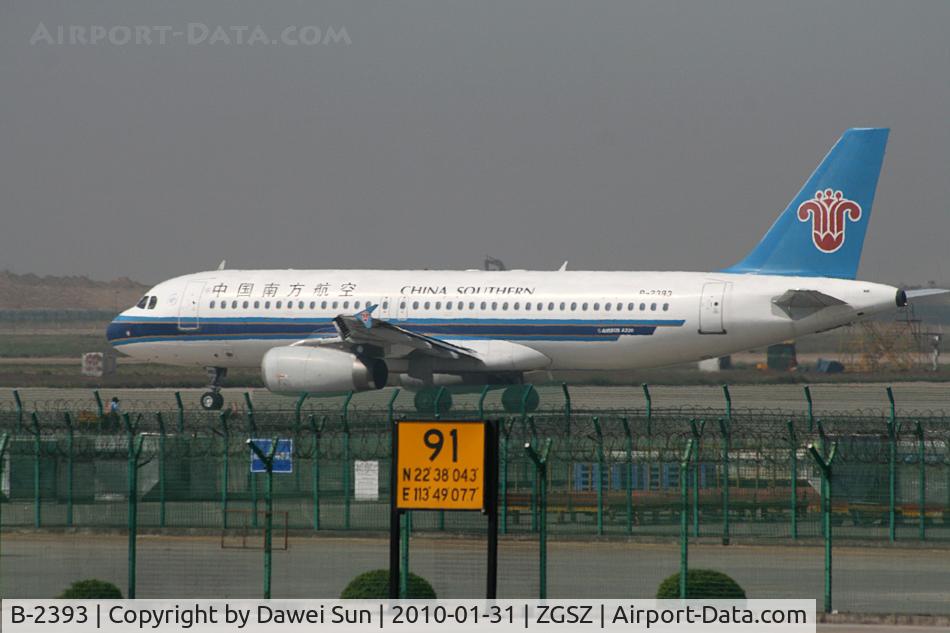 B-2393, 1999 Airbus A320-232 C/N 1035, A320
