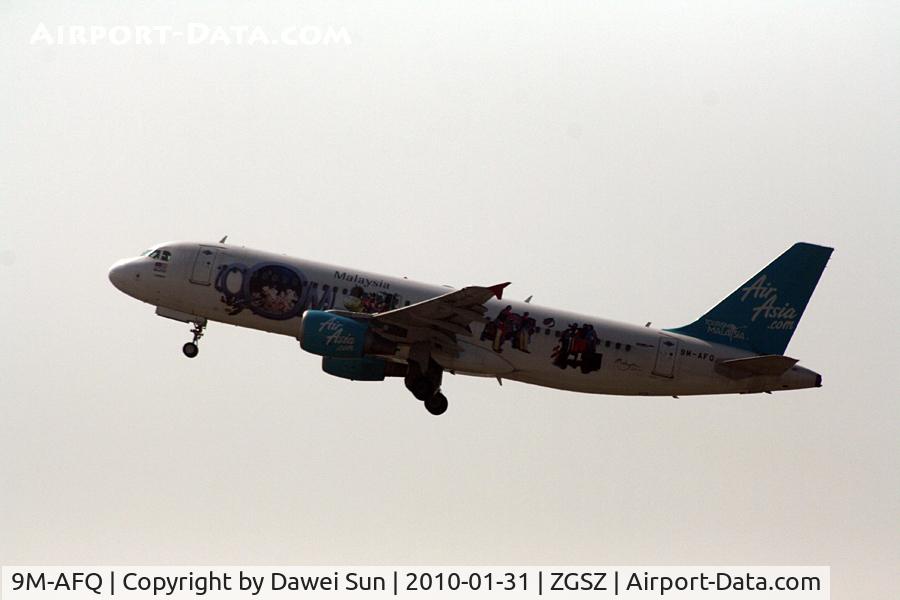 9M-AFQ, 2007 Airbus A320-216 C/N 3018, SZX