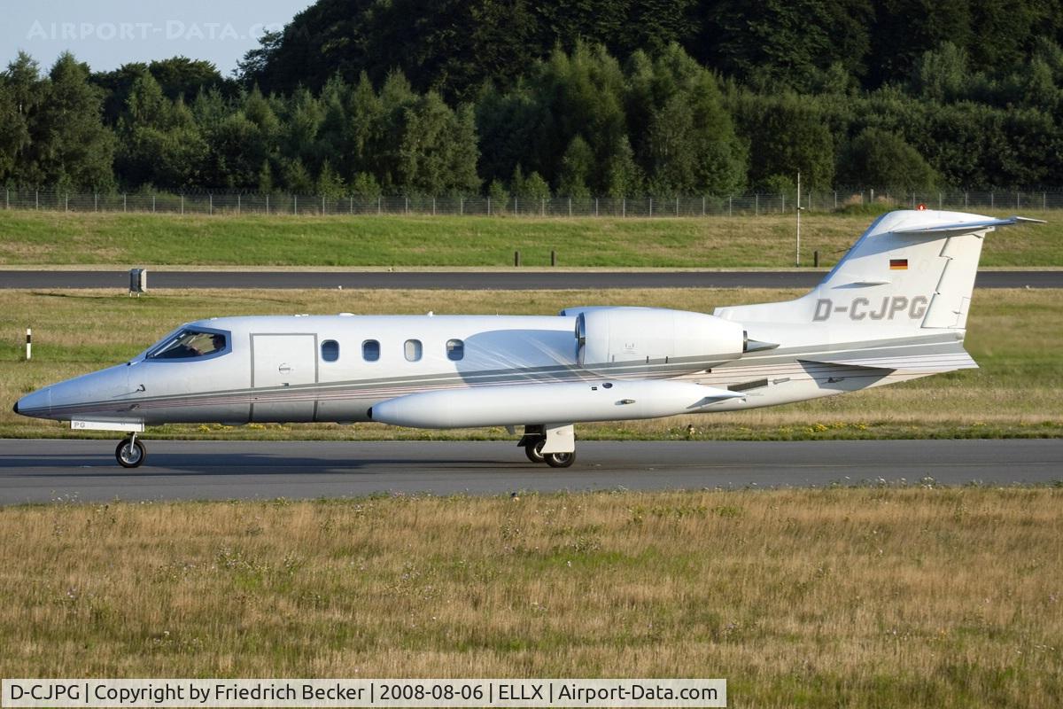 D-CJPG, 1977 Learjet 35A C/N 108, taxying to the active