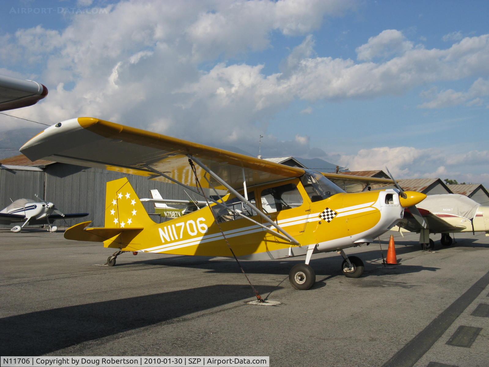 N11706, 1972 Bellanca 7KCAB Citabria C/N 319-72, 1972 Bellanca 7KCAB CITABRIA, Lycoming IO-320-E2A, Restricted class-Agricultural & pest control