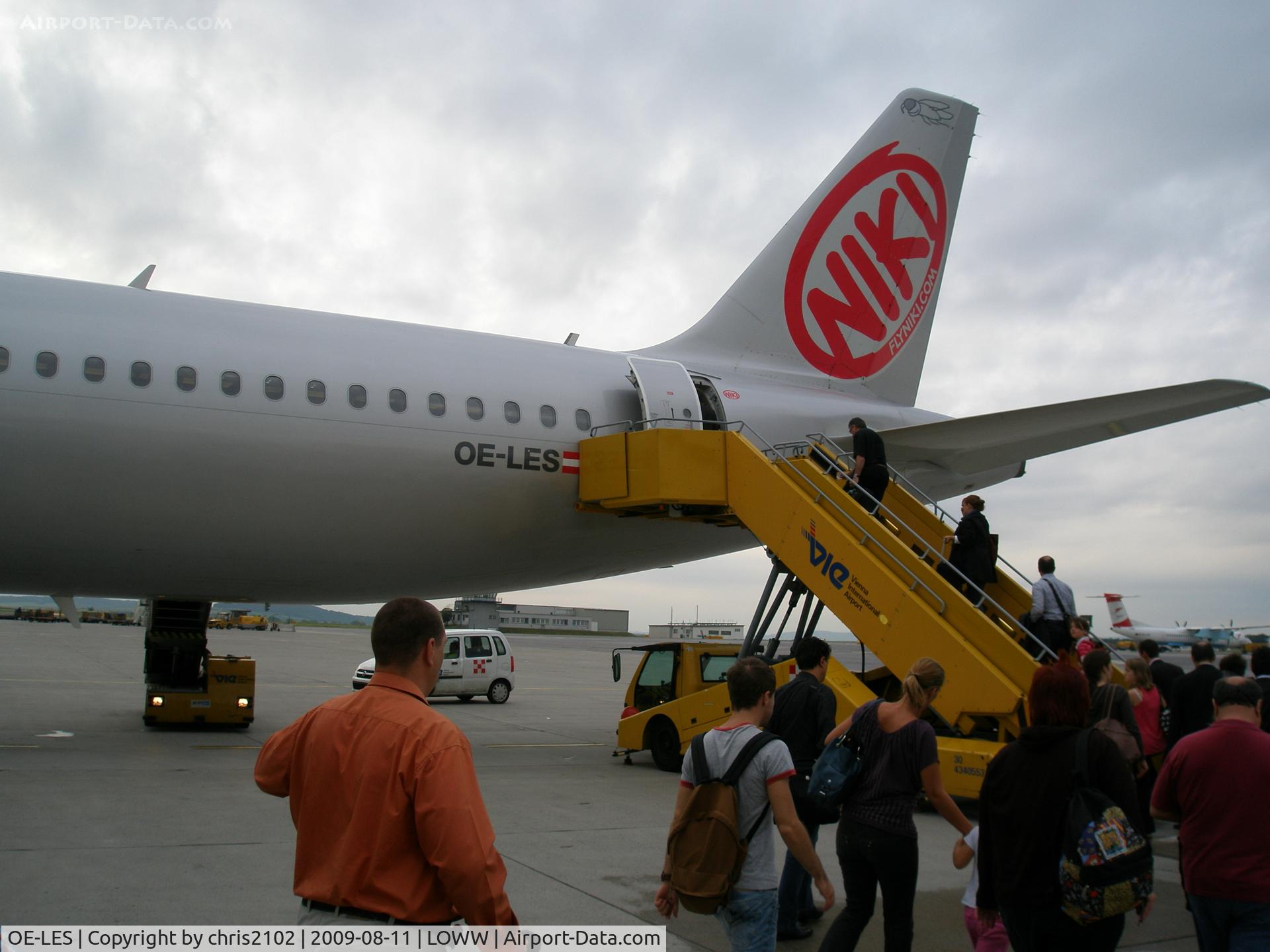 OE-LES, 2008 Airbus A321-211 C/N 3504, Vienna