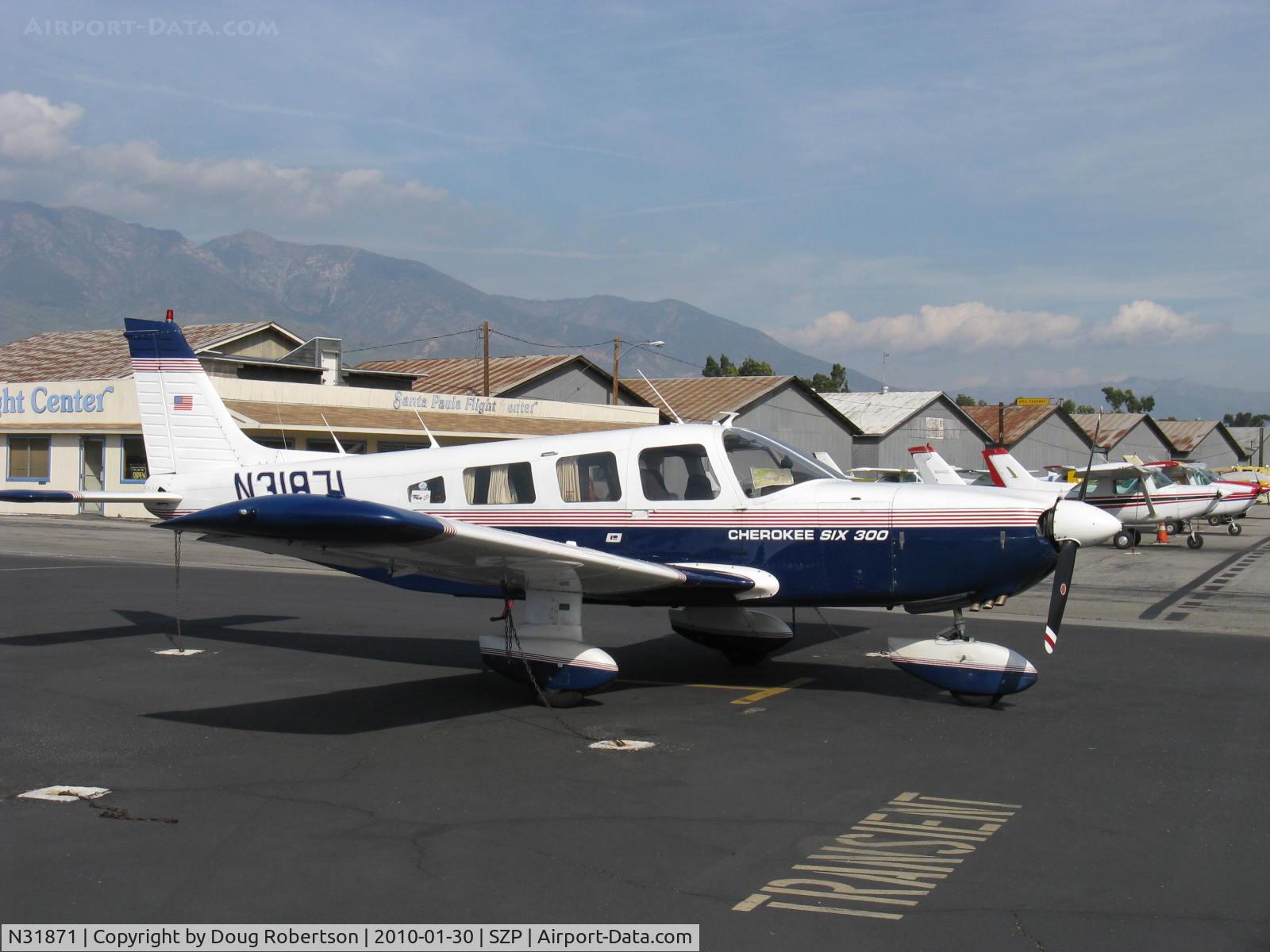 N31871, 1978 Piper PA-32-300 Cherokee Six C/N 32-7840150, 1978 Piper PA-32-300 CHEROKEE SIX, Lycoming IO-540-K1A5 300 Hp