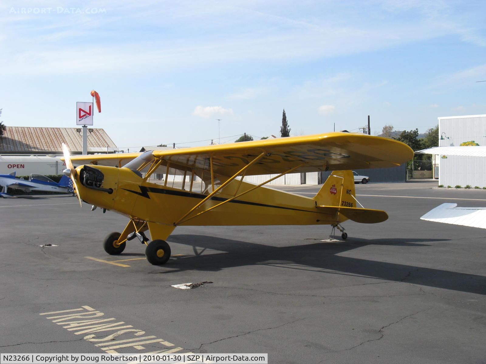 N23266, 1939 Piper J3C-65 Cub Cub C/N 3113, 1939 Piper J3C-65 CUB, Continental A&C65 65 Hp