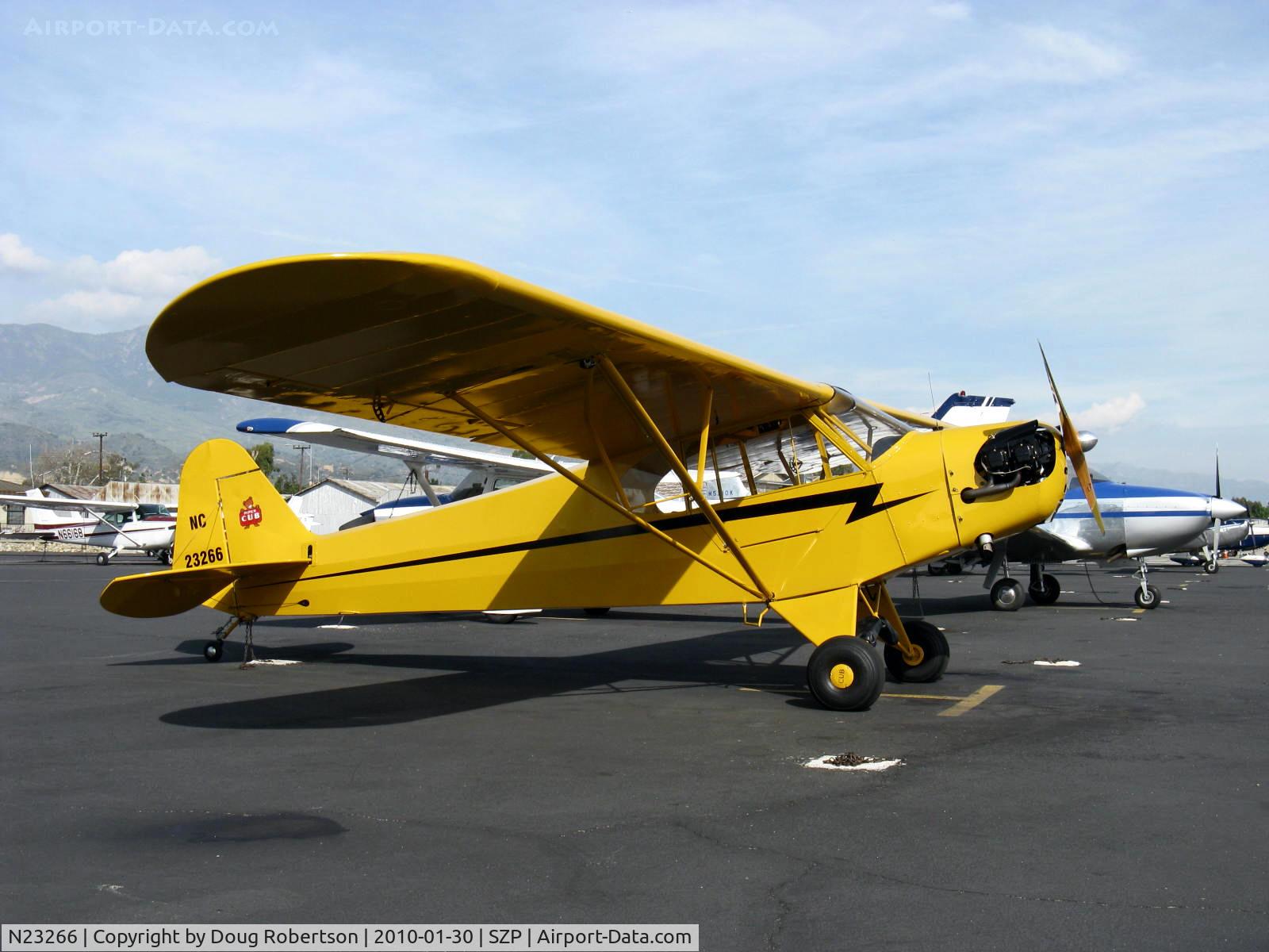N23266, 1939 Piper J3C-65 Cub Cub C/N 3113, 1939 Piper J3C-65 CUB, Continental A&C65 65 Hp