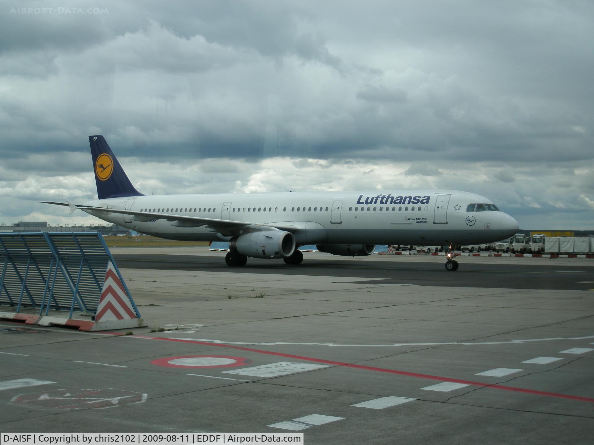 D-AISF, 2000 Airbus A321-231 C/N 1260, FRA