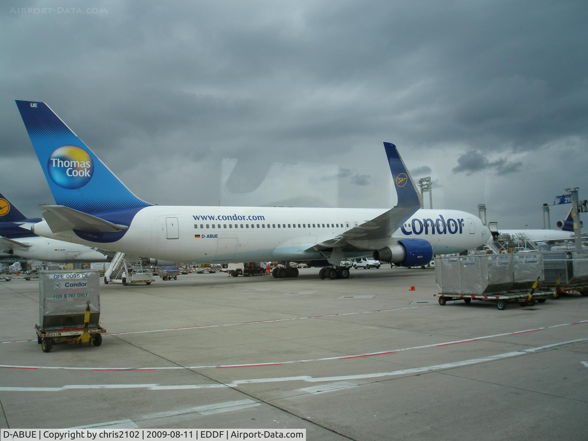 D-ABUE, 1993 Boeing 767-330/ER C/N 26984, FRA