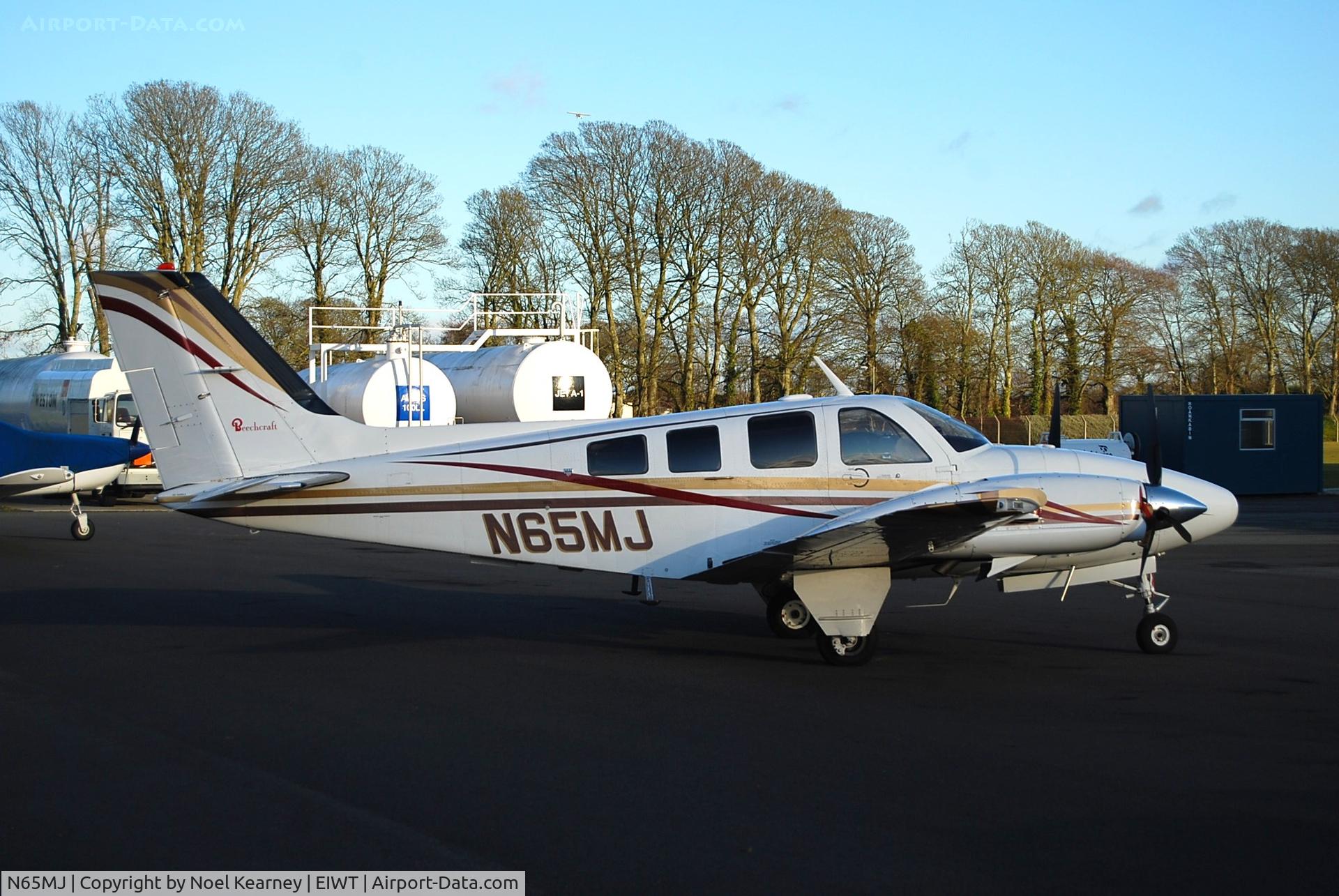 N65MJ, 1985 Beech 58P Baron C/N TJ-487, *