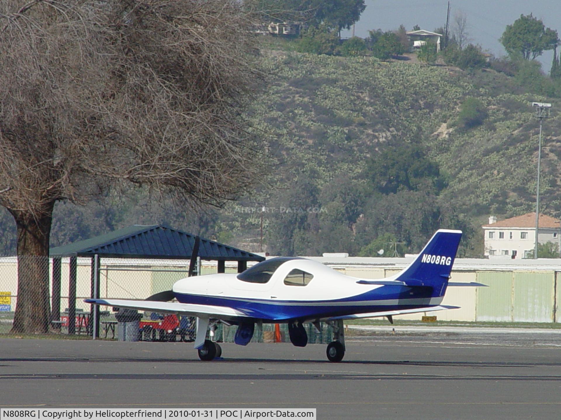 N808RG, 2006 Lancair Legacy RG C/N L2K-269, Parked at Brackett