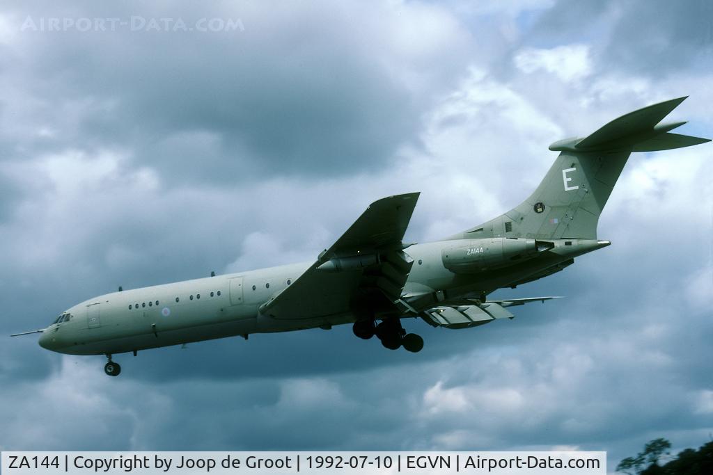ZA144, 1963 Vickers VC10 Srs 1101 C/N 806, Classic airliner started a second live as an air tanker. scrapped in 2002.