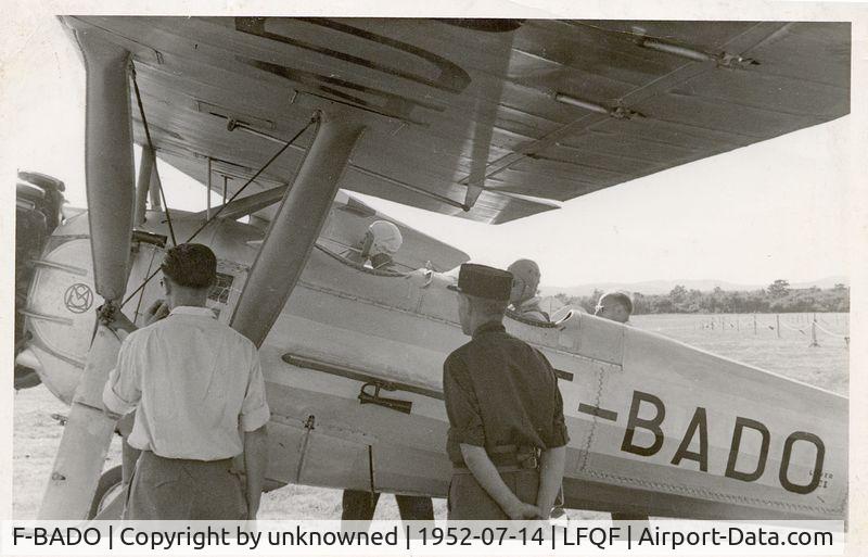 F-BADO, Morane-Saulnier MS-230 C/N 1041, 1952 AUTUN AIRSHOW (France)
