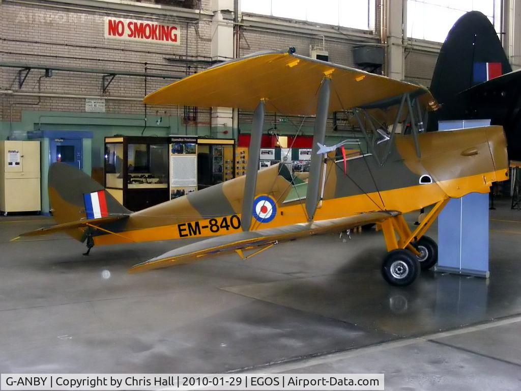 G-ANBY, De Havilland DH-82A Tiger Moth II C/N 86042, Restored by the Assault Glider Trust