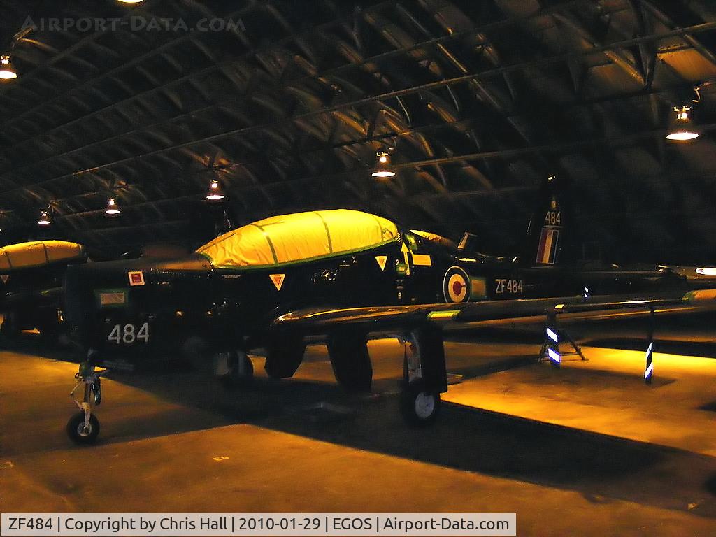 ZF484, 1992 Short S-312 Tucano T1 C/N S145/T116, in storage at RAF Shawbury