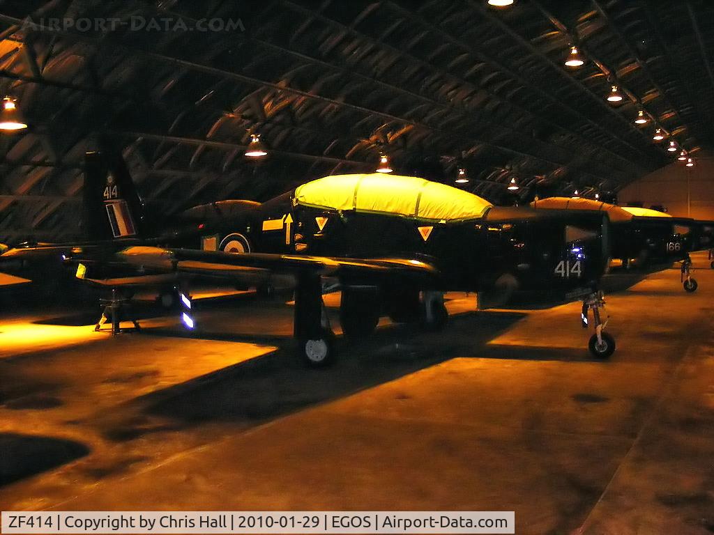 ZF414, 1992 Short S-312 Tucano T1 C/N S133/T104, Shorts Tucano T.1 in storage at RAF Shawbury