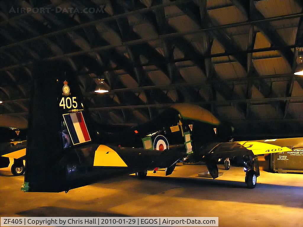 ZF405, 1992 Short S-312 Tucano T1 C/N S124/T95, Shorts Tucano T.1 in storage at RAF Shawbury