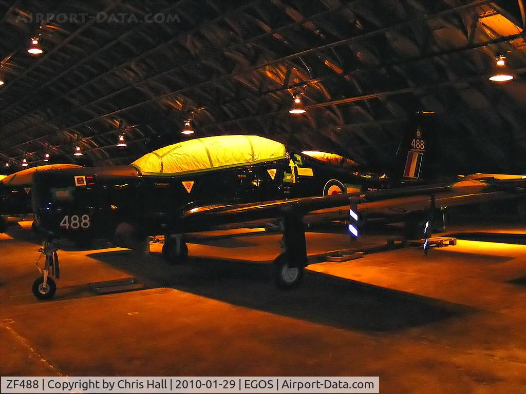 ZF488, 1992 Short S-312 Tucano T1 C/N S141/T112, Shorts Tucano T.1 in storage at RAF Shawbury