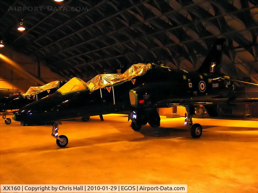 XX160, 1982 Hawker Siddeley Hawk T.1 C/N 006/312006, BAe Hawk T1 in storage at RAF Shawbury