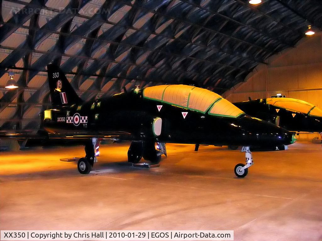 XX350, 1981 Hawker Siddeley Hawk T.1A C/N 199/312174, BAe Hawk T1 in storage at RAF Shawbury