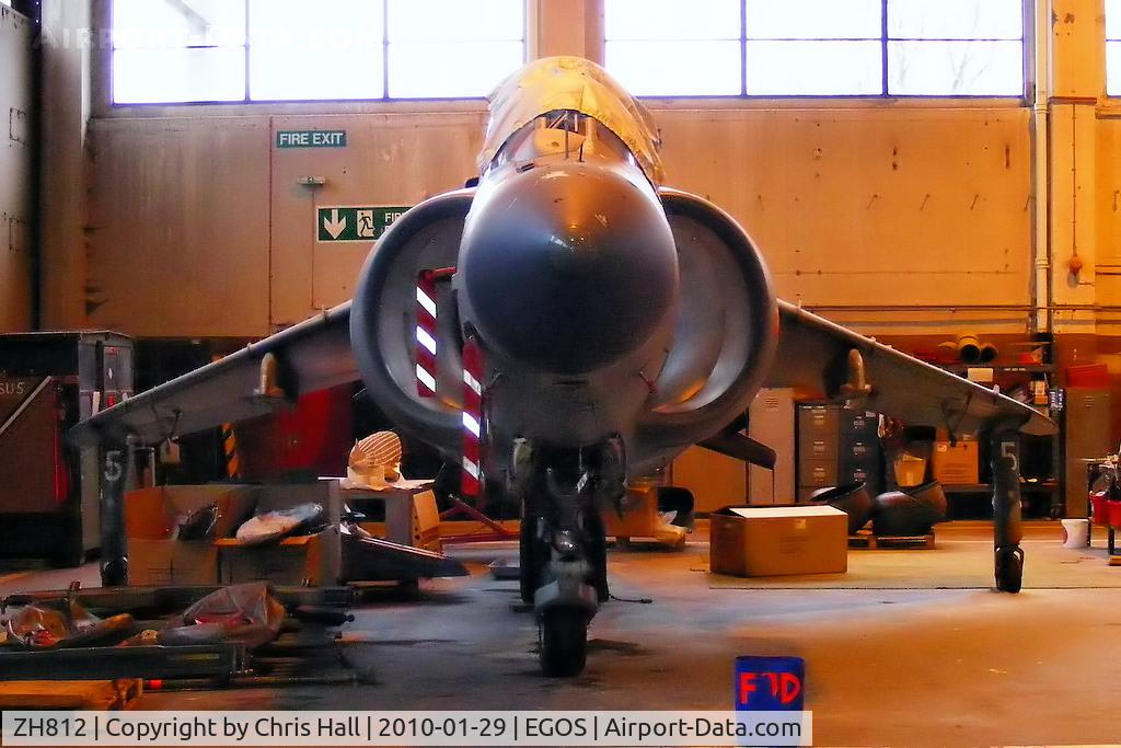 ZH812, 1998 British Aerospace Sea Harrier F/A.2 C/N NB17, BAe Sea Harrier F/A2 in storage at RAF Shawbury