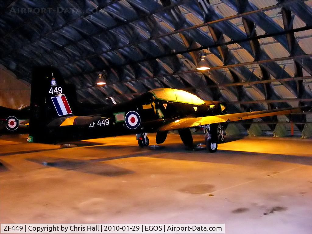 ZF449, 1992 Short S-312 Tucano T1 C/N S142/T113, Shorts Tucano T.1 in storage at RAF Shawbury