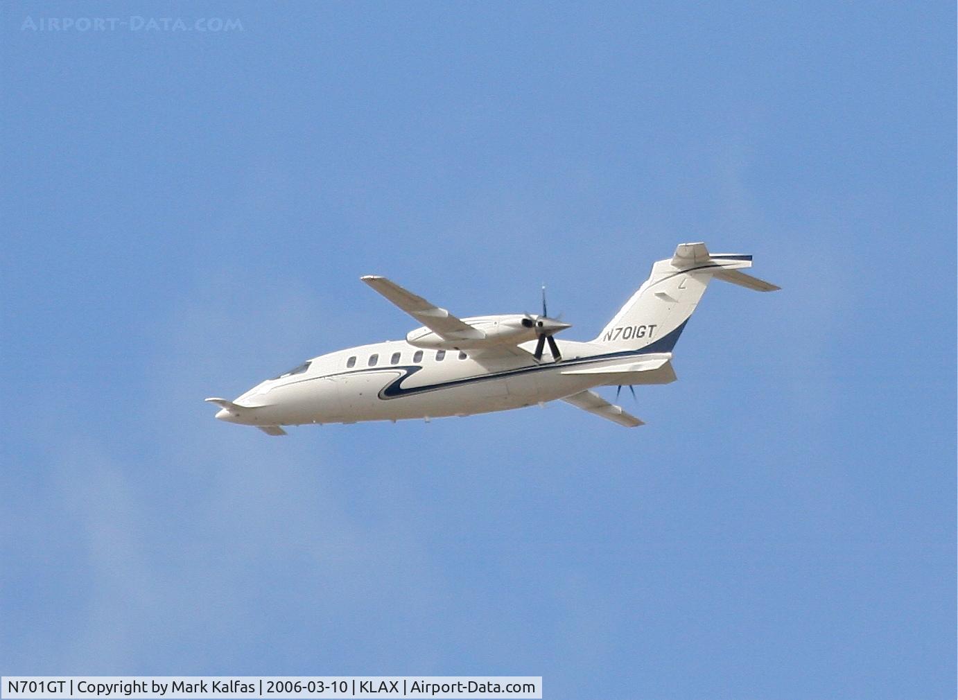 N701GT, 2002 Piaggio P-180 C/N 1054, AVANTAIR INC Piaggio P-180 (cn:1054), 25L departure KLAX.