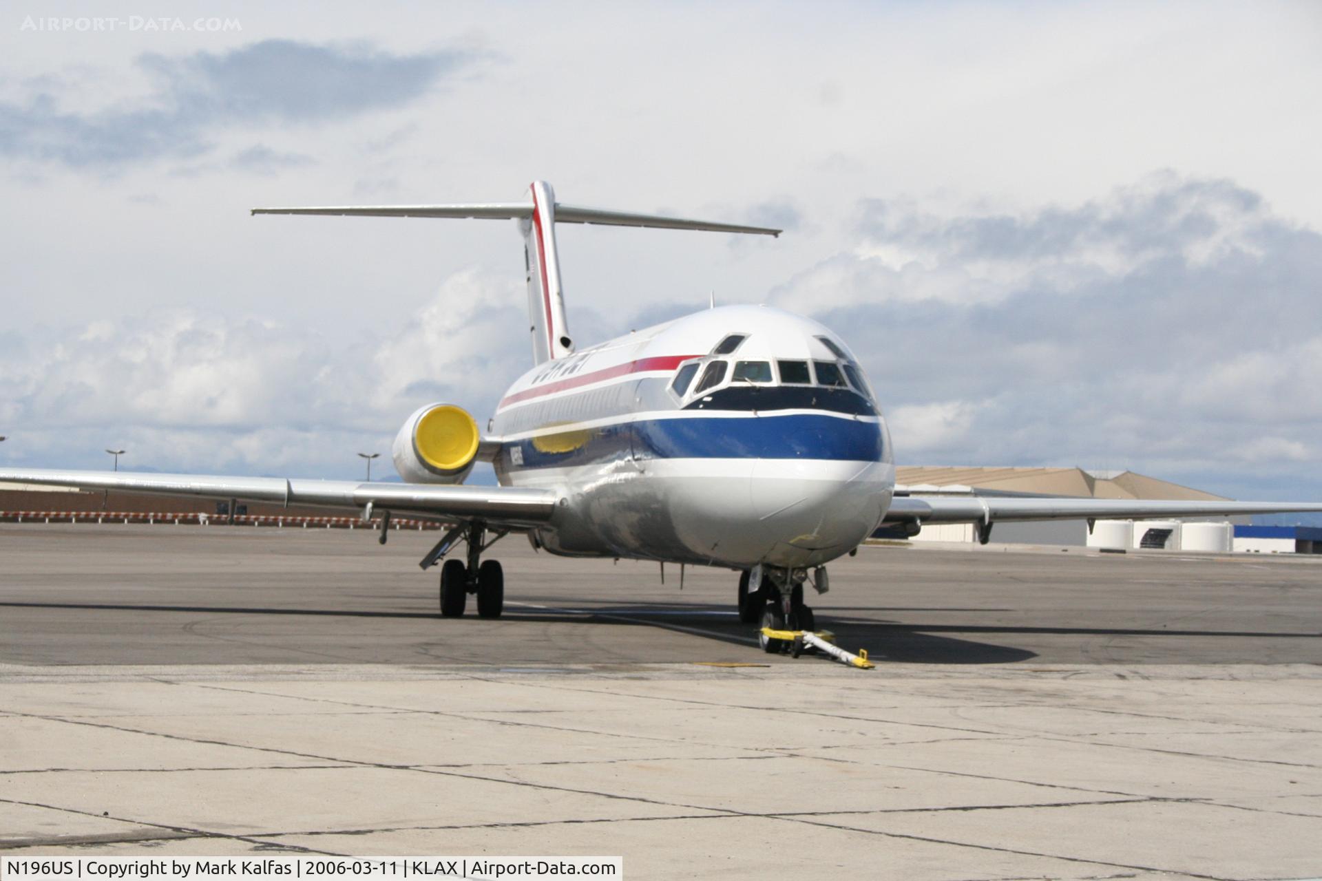 N196US, 1967 Douglas DC-9-15F C/N 47155, USA Jet at the Imperial Terminal KLAX.