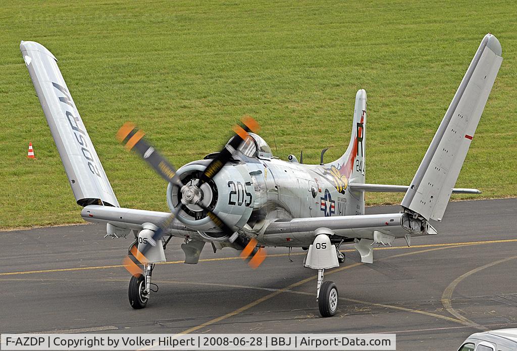 F-AZDP, Douglas AD-4N Skyraider C/N 7449, at BBJ