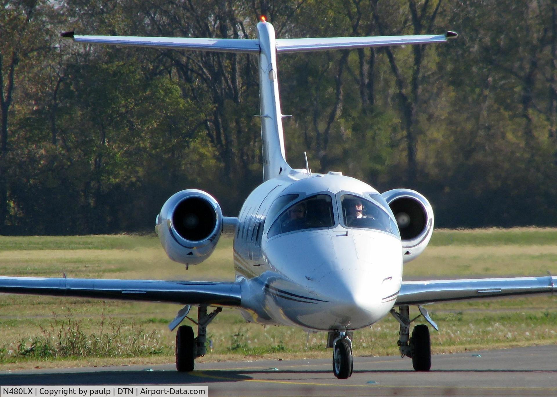 N480LX, Raytheon Aircraft Company 400A C/N RK-398, At Downtown Shreveport.