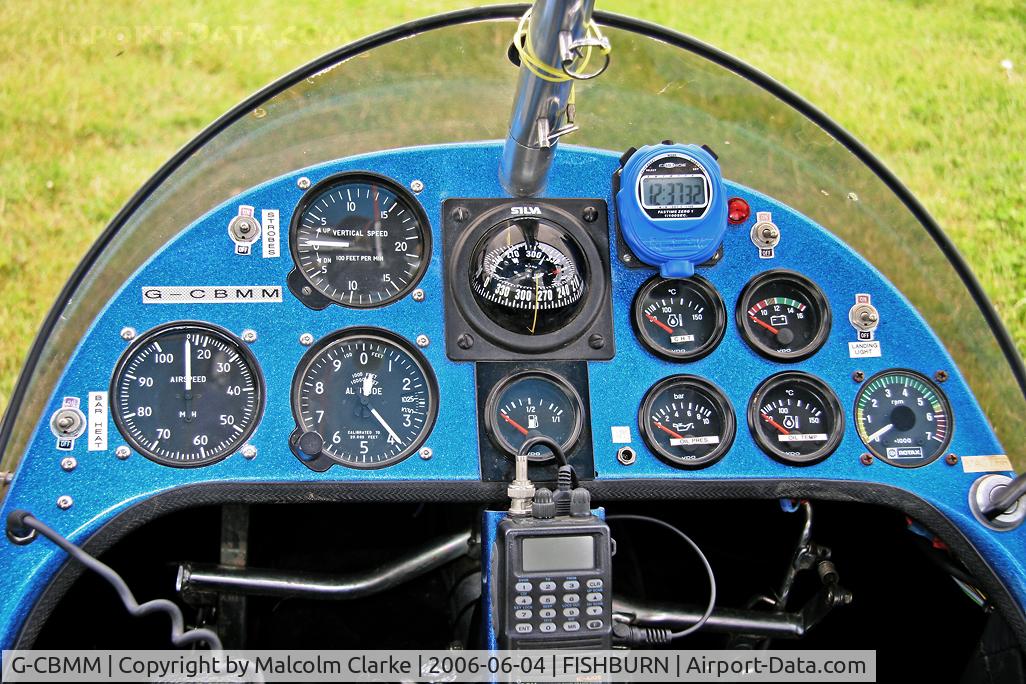 G-CBMM, 2002 Mainair Blade 912 C/N 1312-0202-7-W1107, Mainair Blade 912 at Fishburn Airfield, UK in 2006.