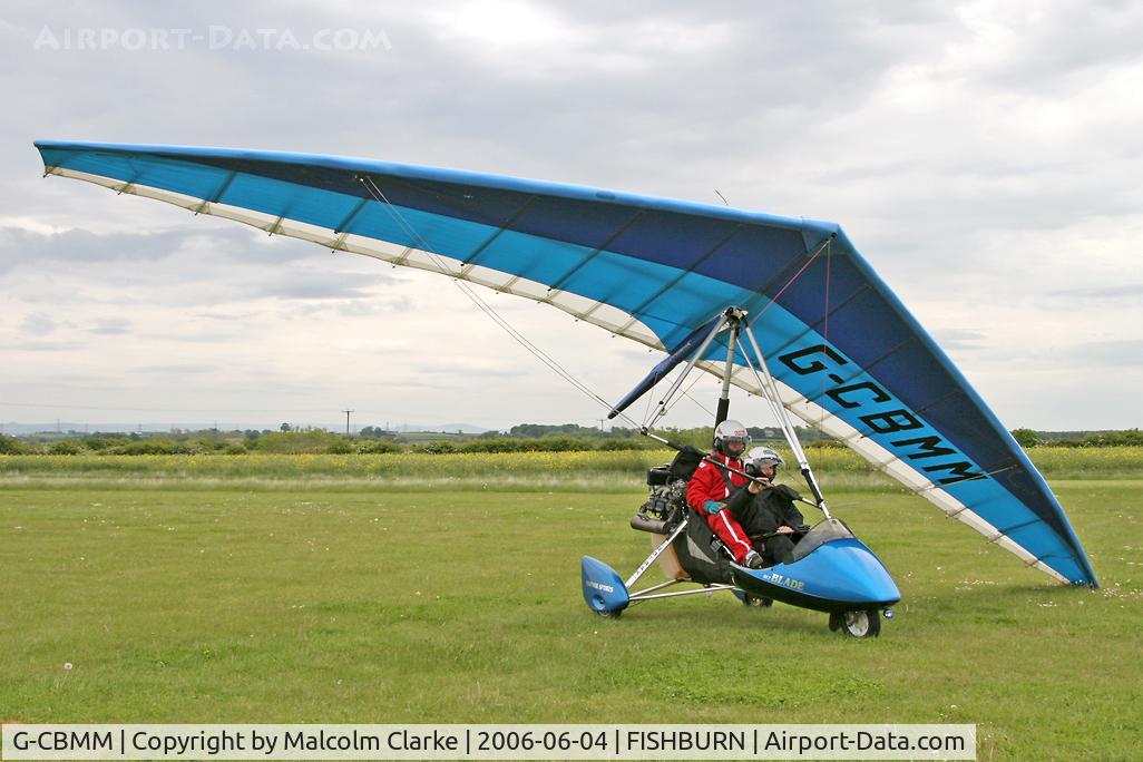 G-CBMM, 2002 Mainair Blade 912 C/N 1312-0202-7-W1107, Mainair Blade 912 at Fishburn Airfield, UK in 2006.